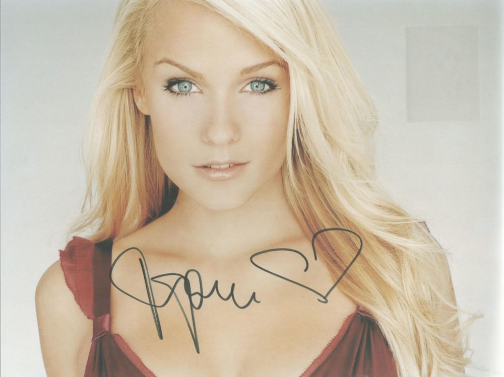 Lot 88: Mirjam Weichselbraun signed 10x8 colour photo. Mirjam Weichselbraun...