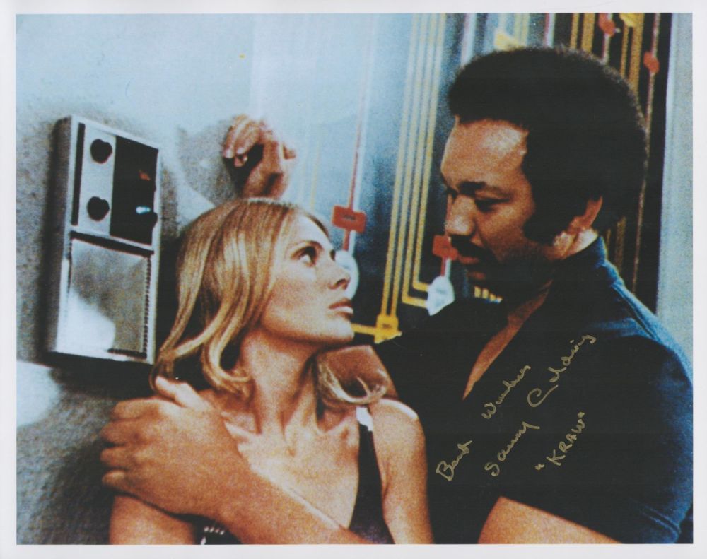 Lot 95: Sonny Caldinez signed James Bond Man with the...