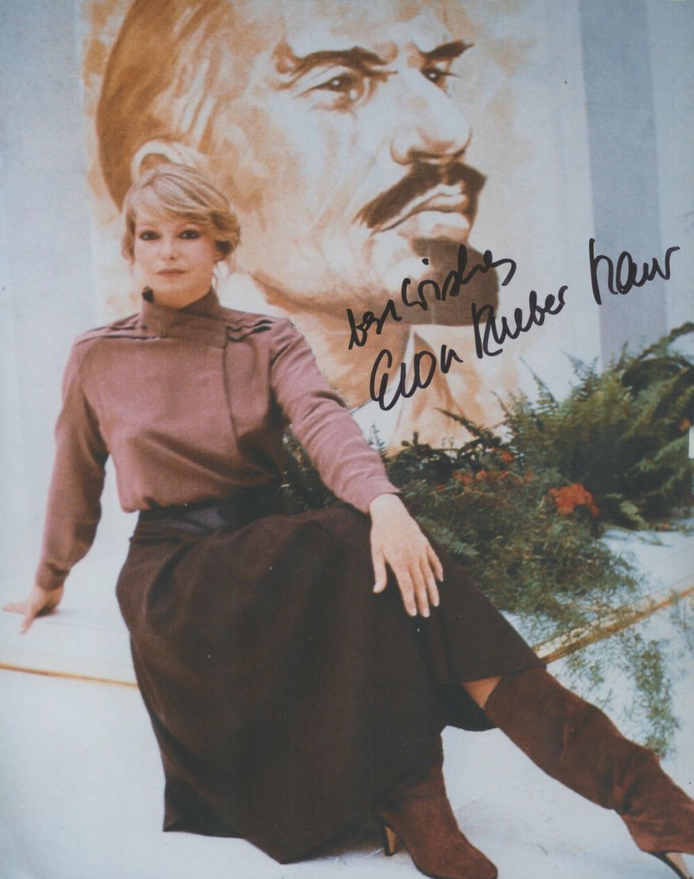 Lot 109: Eva Rueber Staier signed James Bond 10x8 colour...