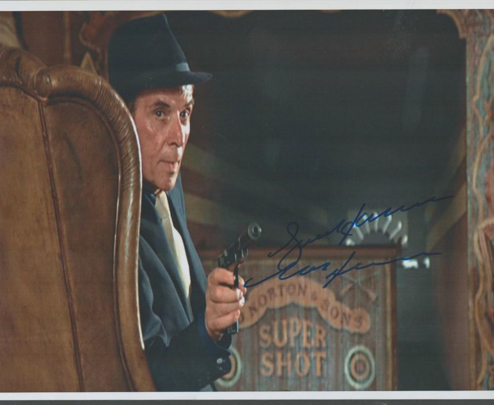 Lot 111: Marc Lawrence signed James Bond 10x8 colour photo....