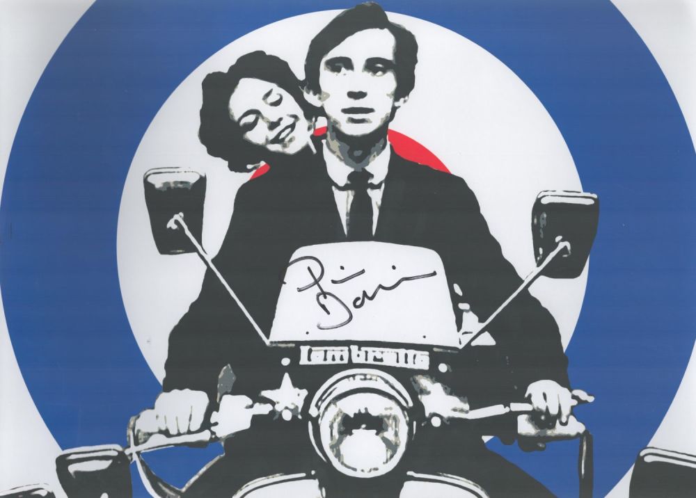 Lot 128: Phil Daniels signed 16x12 Quadrophenia colour print fantastic...