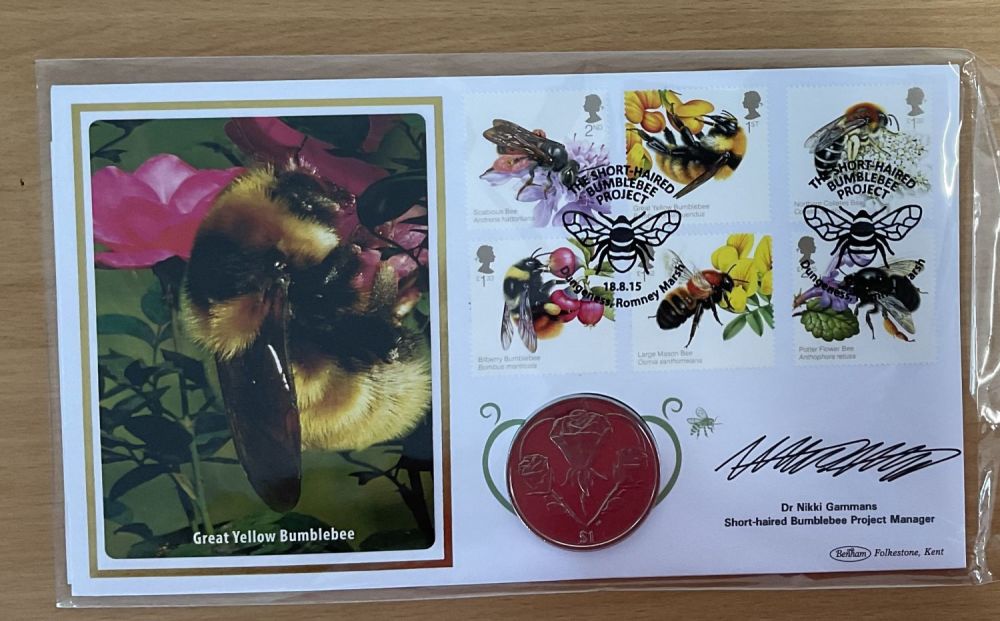 Lot 157: Dr Nikki Gammans signed The short-haired bumblebee project...