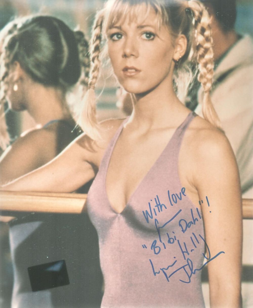 Lot 175: 007 Bond girl Lynn Holly Johnson signed 8x10...