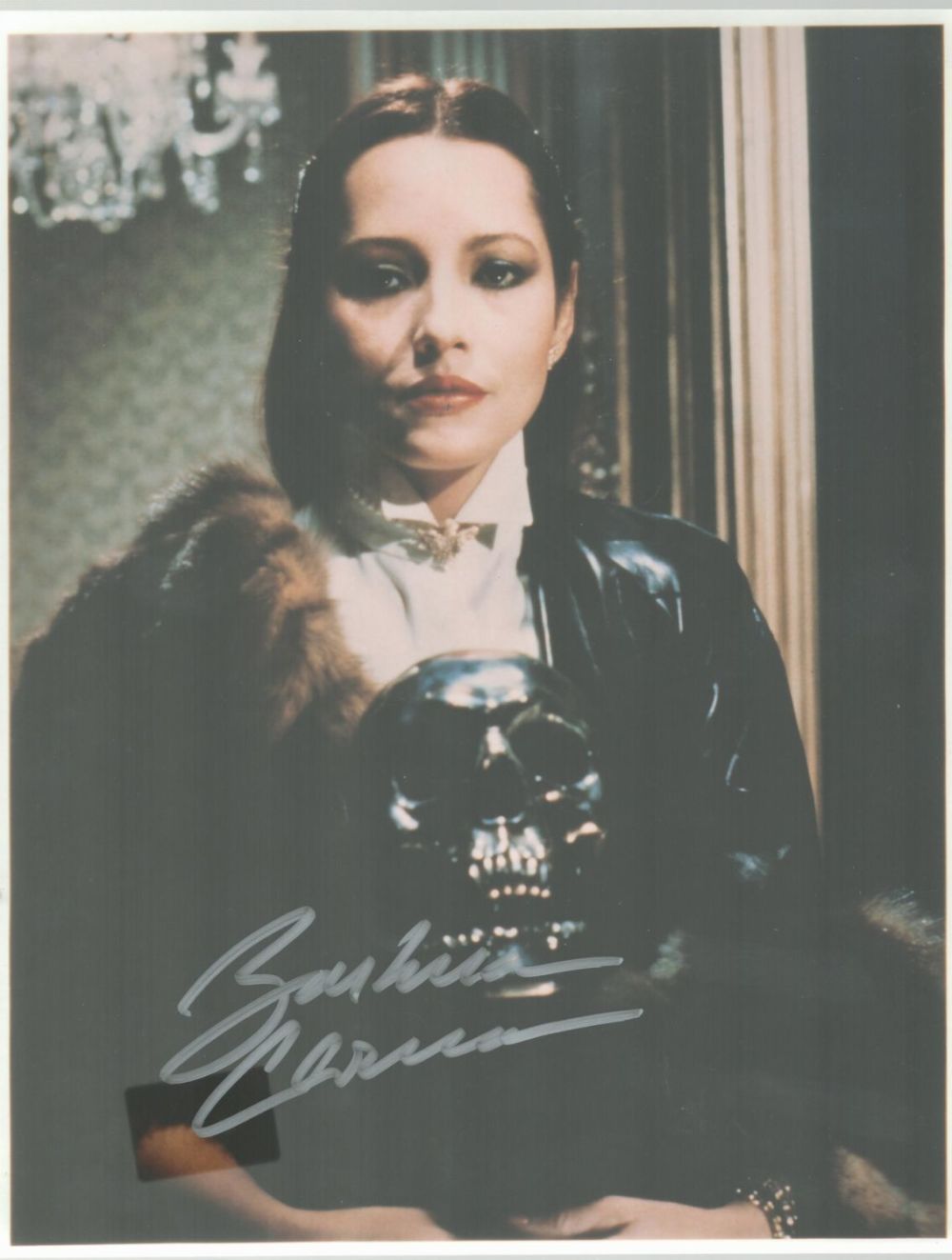 Lot 180: Bond Girl, Barbara Carrera signed 10x8 colour photograph....
