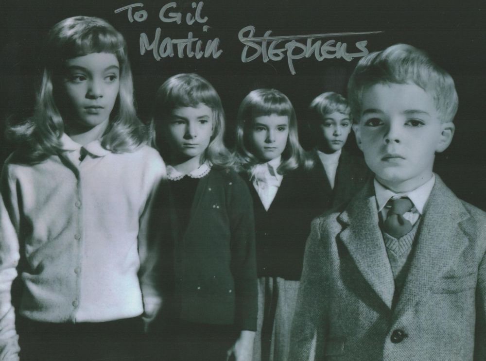 Lot 189: Martin Stephens signed 8x6 black and white photo....