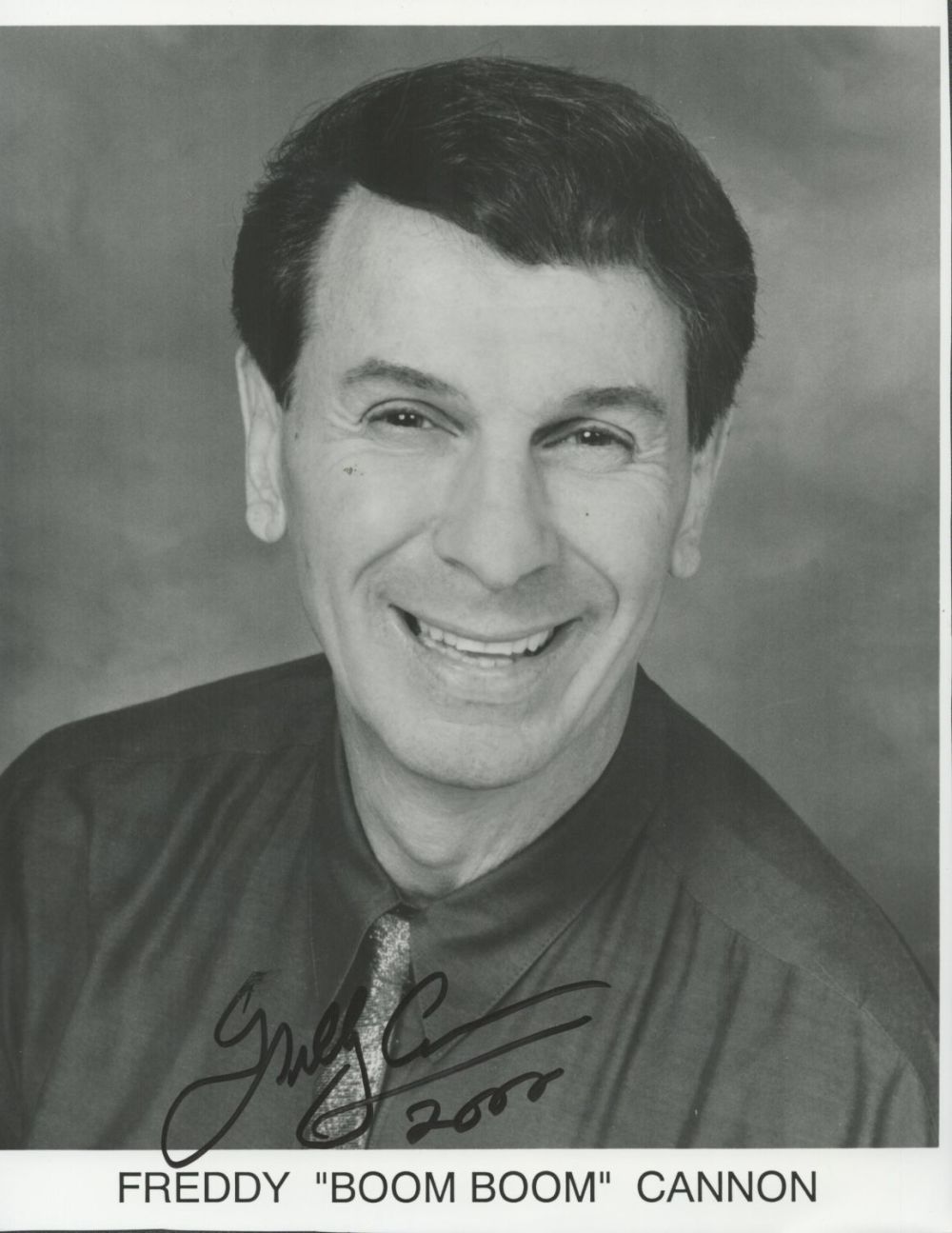 Lot 200: Freddy Boom Boom Cannon signed 10x8 black and...