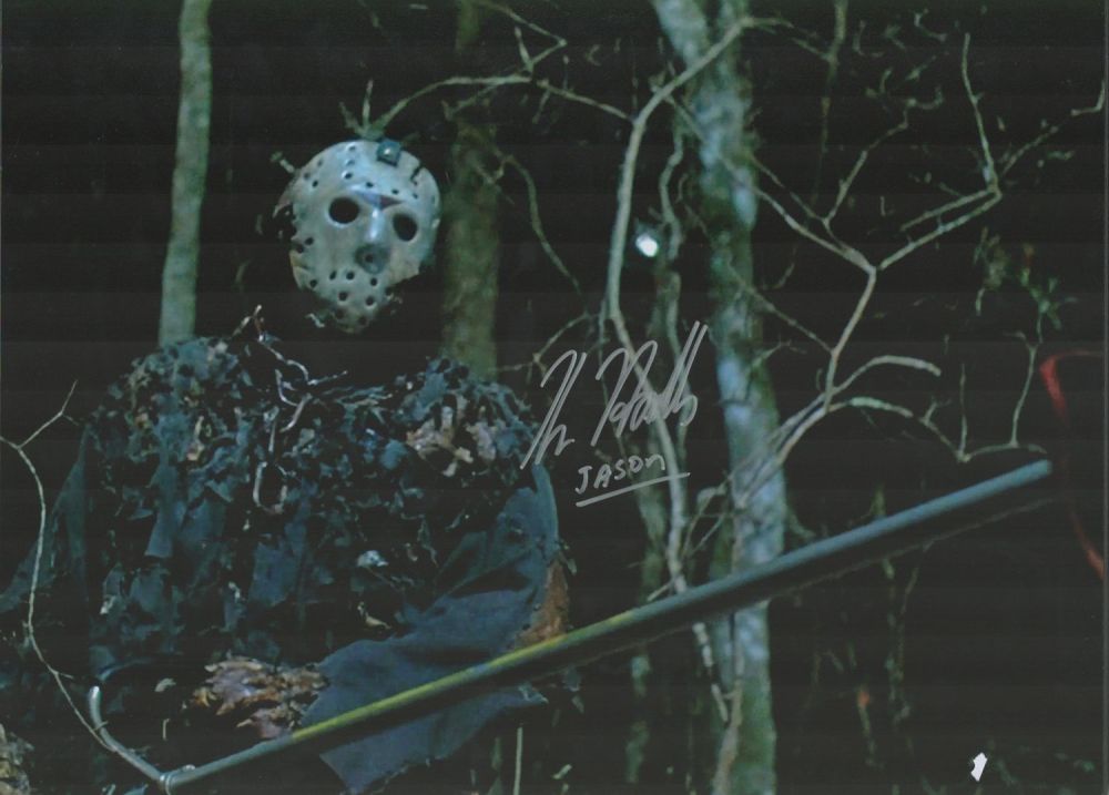 Lot 310: Blowout Sale! Friday 13th Kane Hodder hand signed...