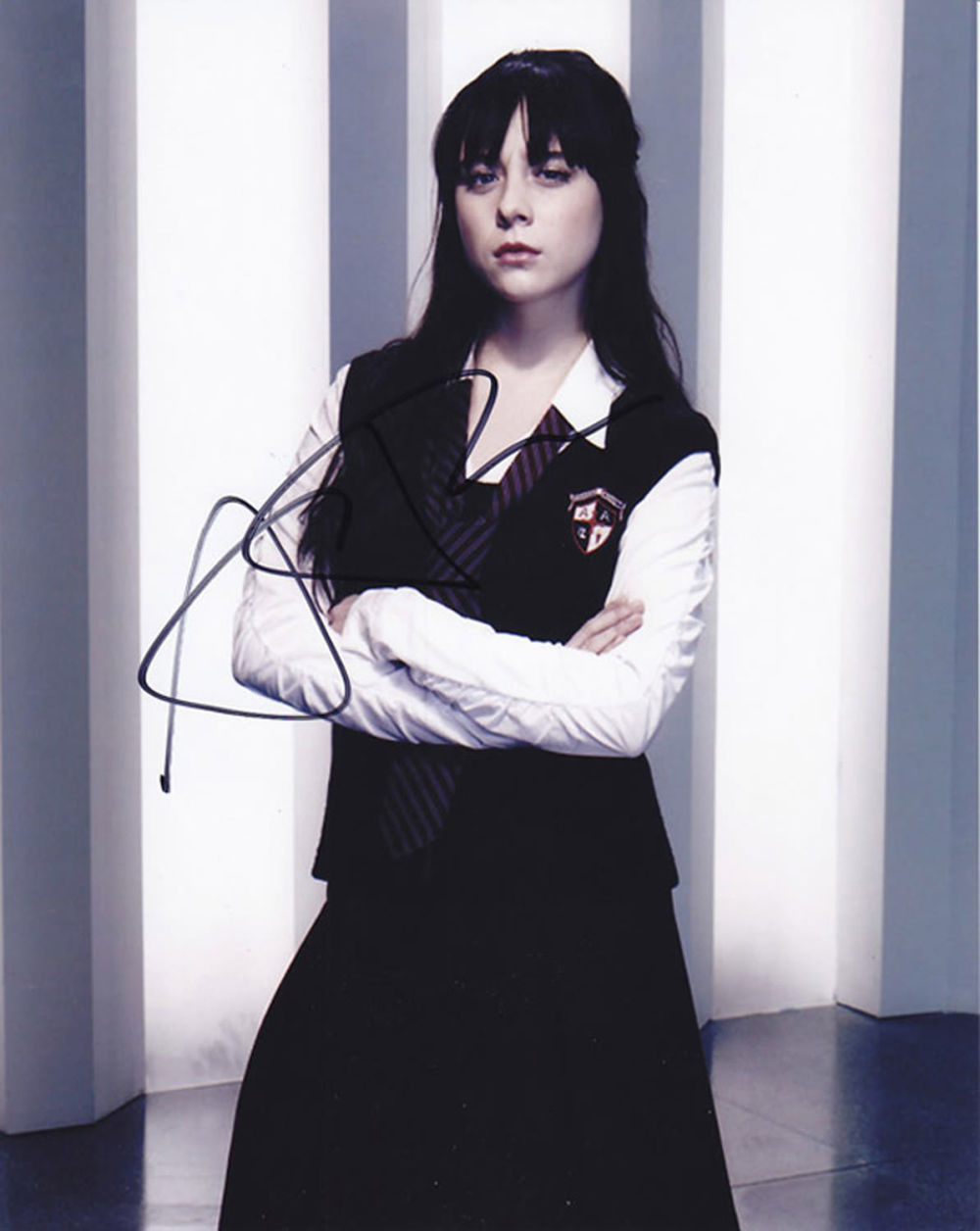 Lot 316: Blowout Sale! Caprica Alessandra Torresani hand signed 10x8...