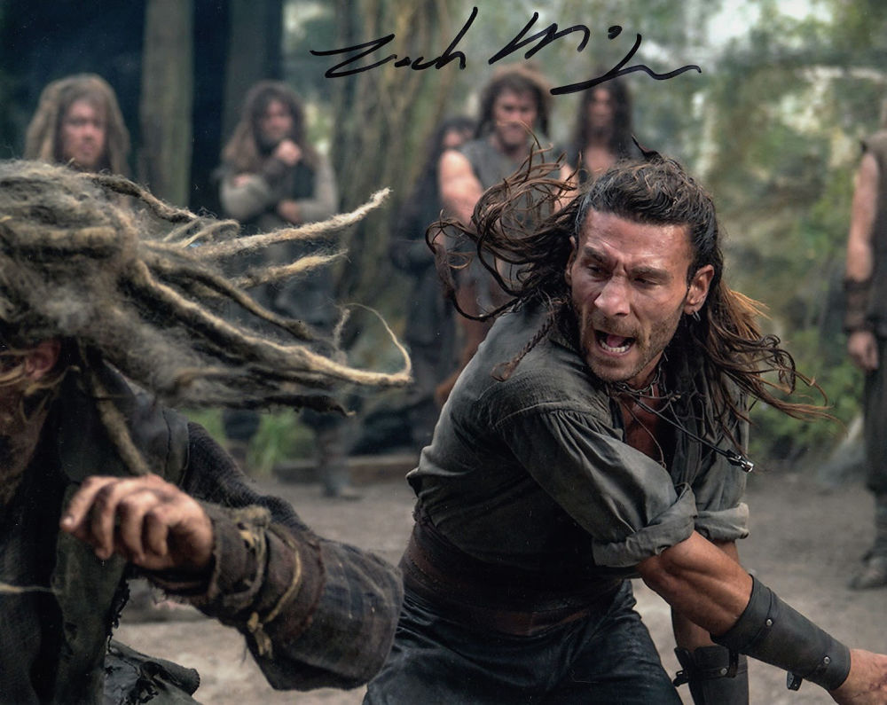 Lot 340: Blowout Sale! Black Sails Zach McGowan hand signed...