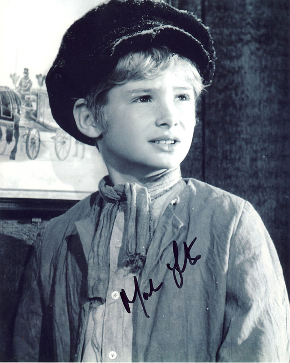 Lot 353: Blowout Sale! Oliver! Mark Lester hand signed 10x8...