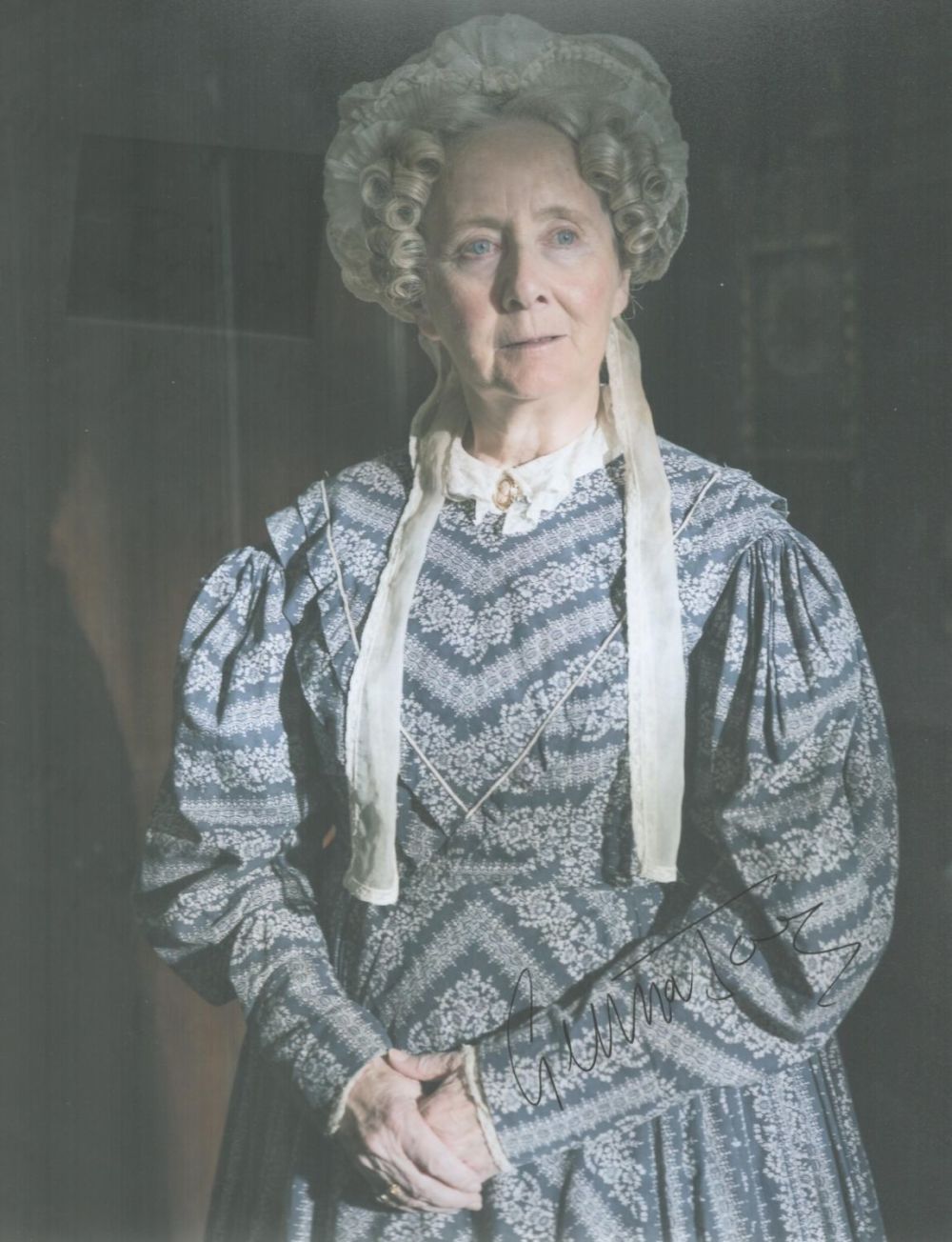 Lot 408: Gemma Jones signed 10x8 colour photo. English character...