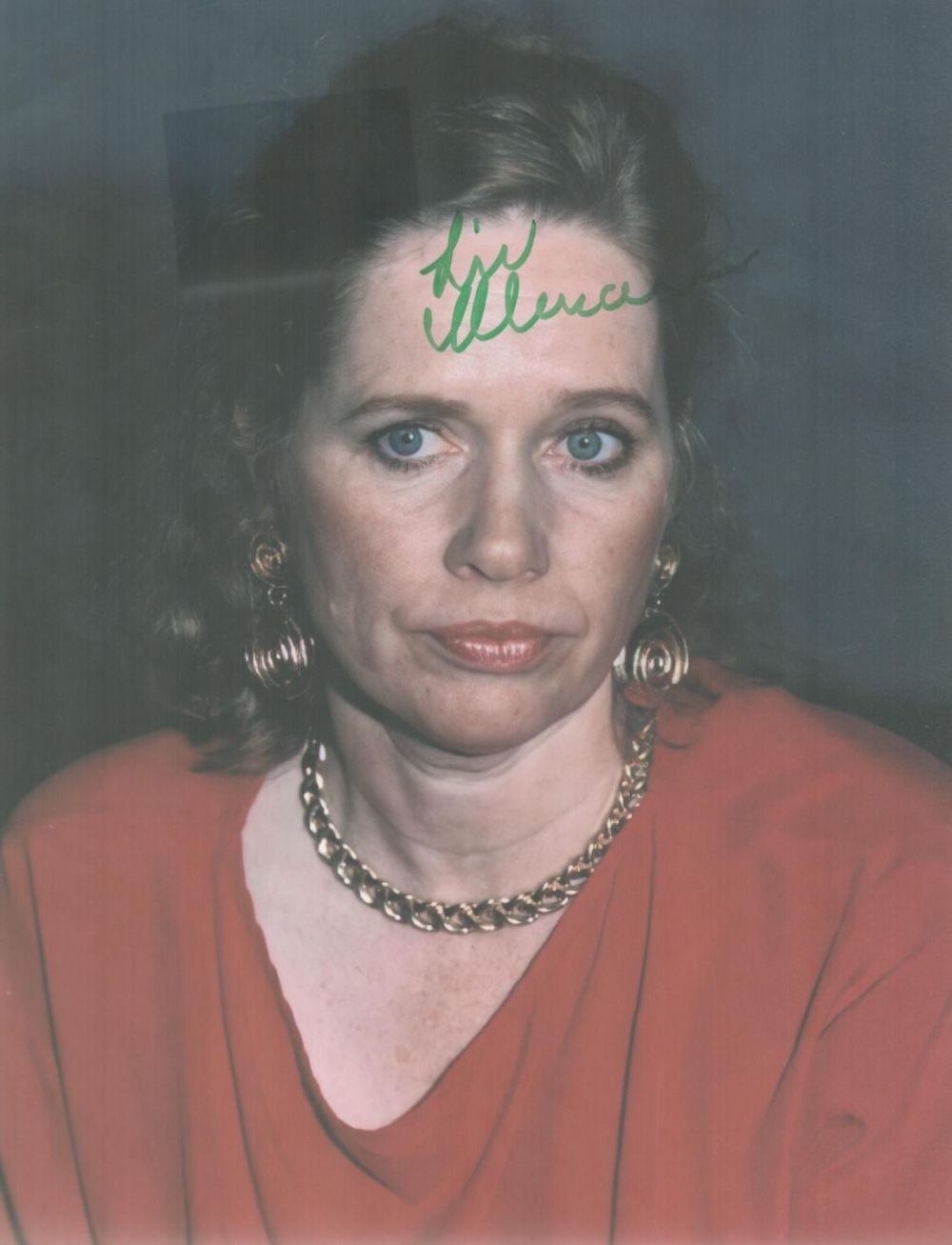 Lot 413: Liv Ullmann signed 10x8 colour photo. Norwegian actress...