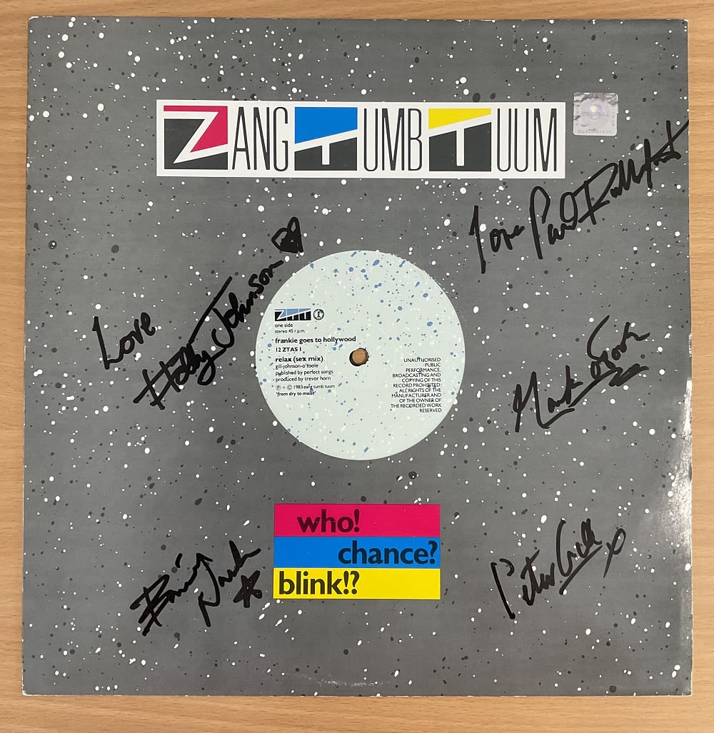 Lot 423: Frankie Goes To Hollywood - Relax 12 ZTT...