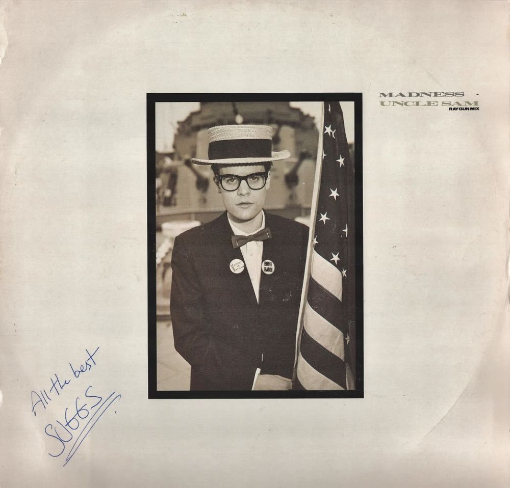 Lot 425: Madness, Uncle Sam (1985), a 12 inch single...