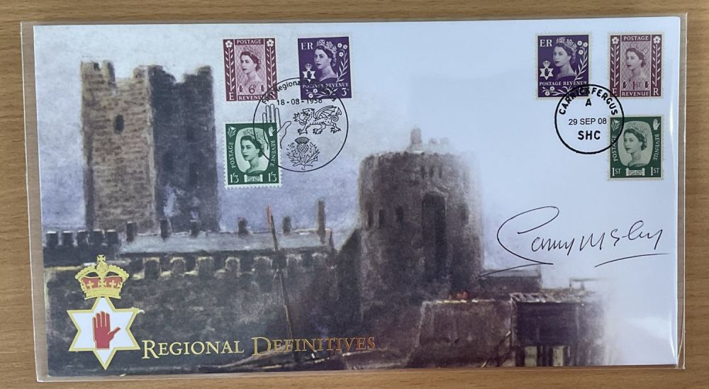 Lot 453: Football Sammy McIlroy signed Northern Ireland Regional Definitive...