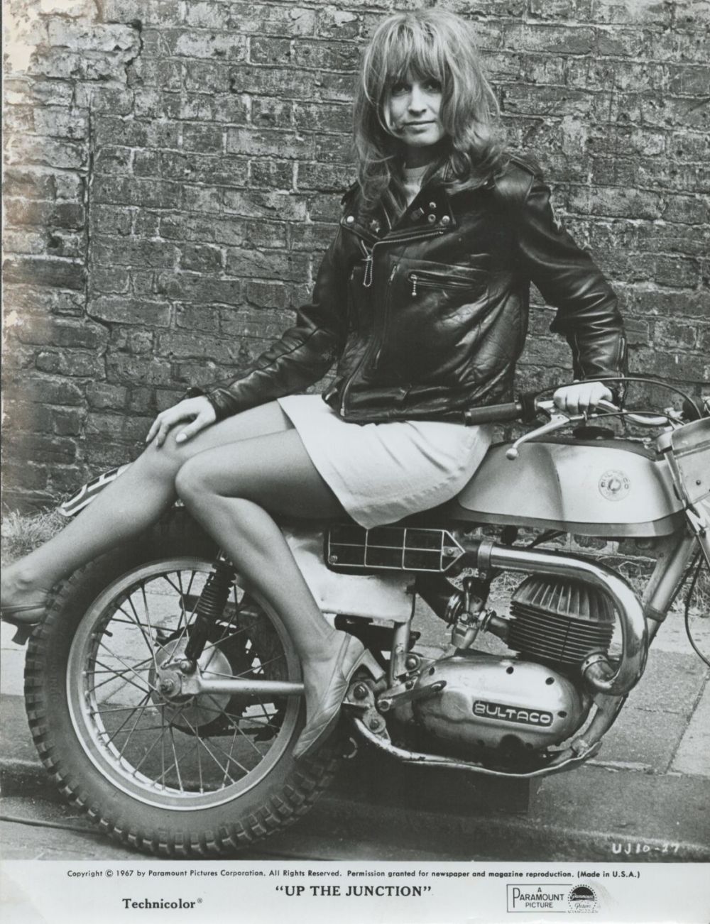 Lot 480: Original Black and White Suzy Kendall Lobby Card...