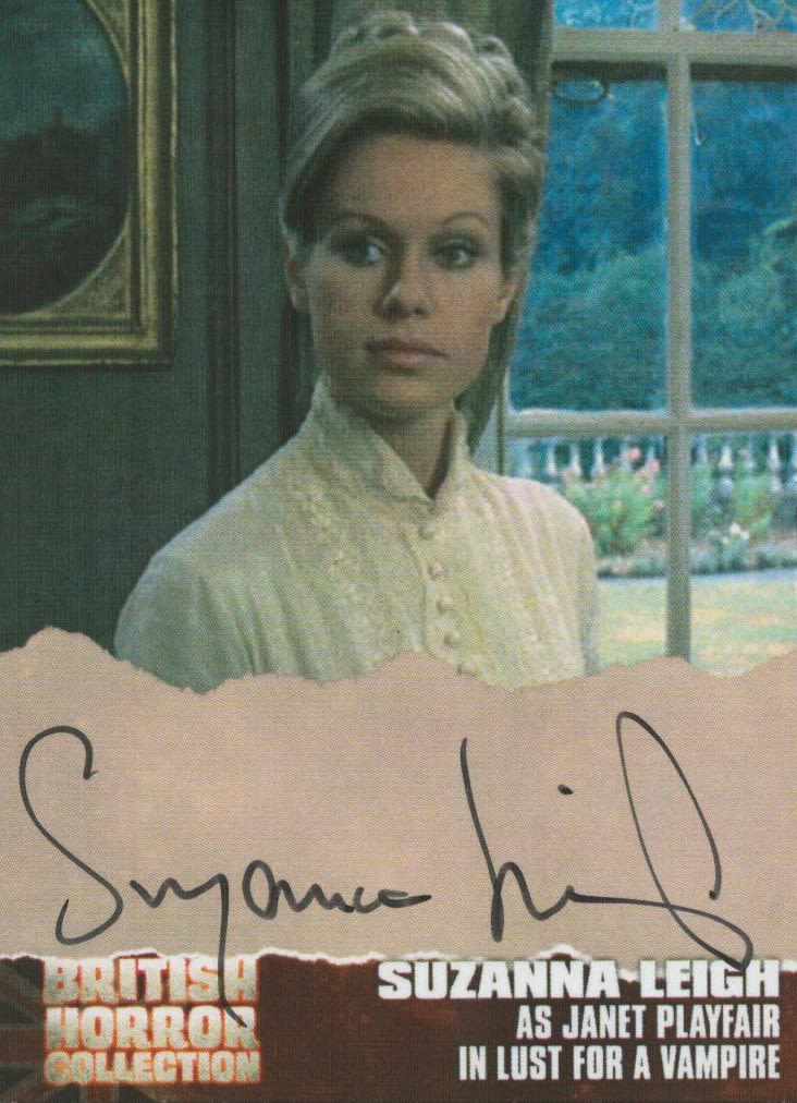 Lot 484: Actress Suzanna Leigh (Lust for a Vampire) Signed...