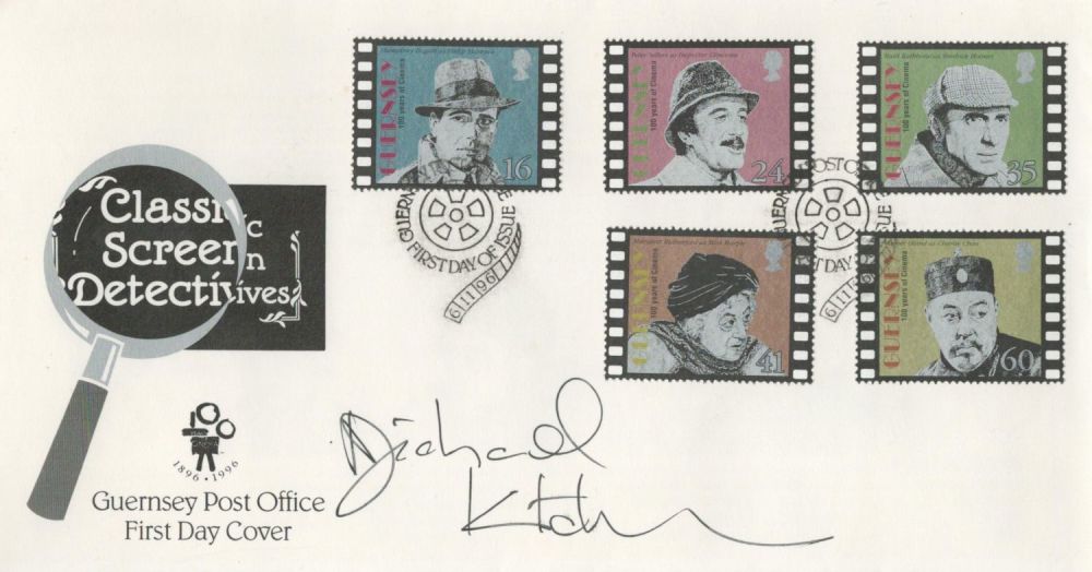 Lot 492: British Actor Michael Kitchen Signed Classic Screen Detectives...