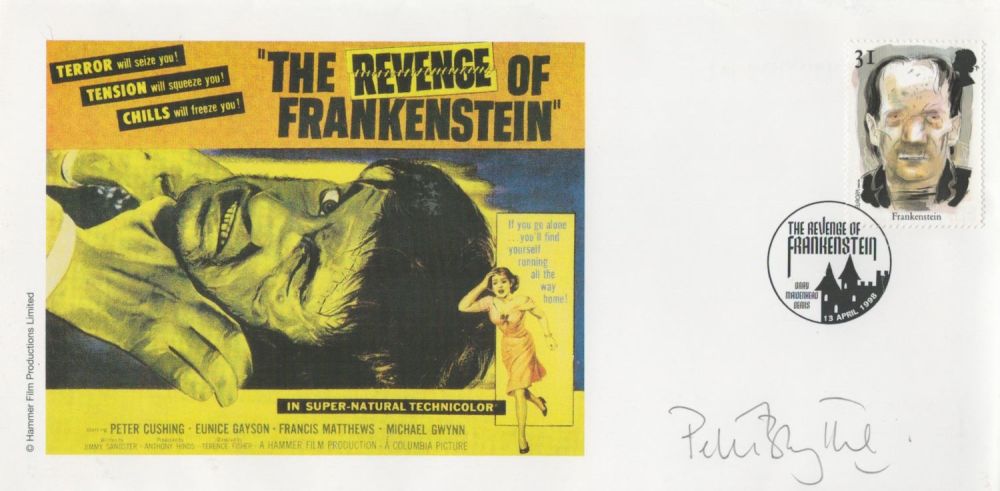 Lot 493: Actor Peter Blyth Signed The Revenge of Frankenstein...