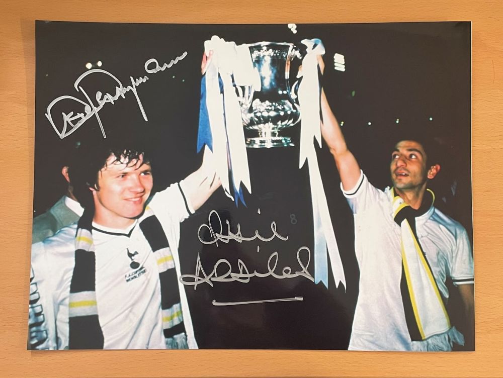Lot 559: Football. Tottenham Hotspurs FC Steve Perryman and Ossie...