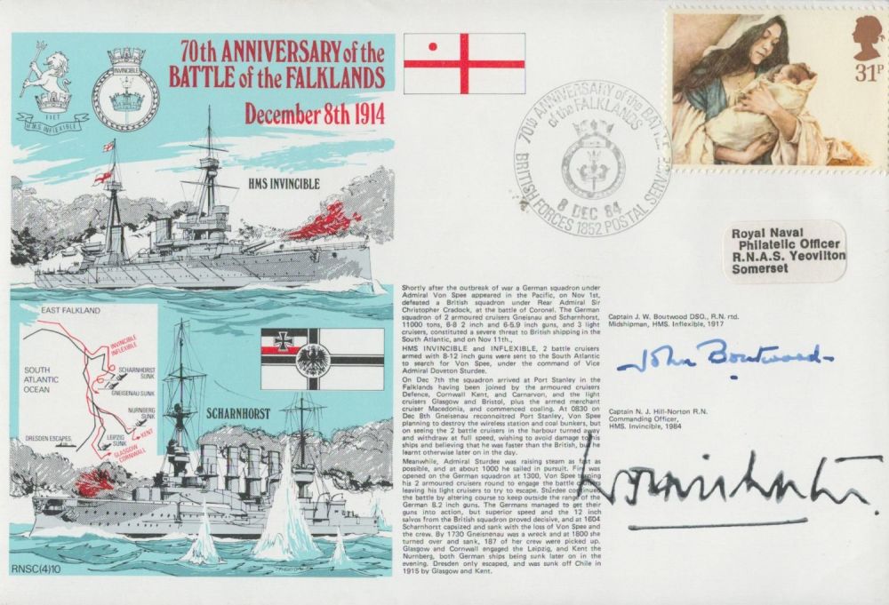 Lot 599: Capt JW Boutwood and Capt NJ Hill-Norton Signed...