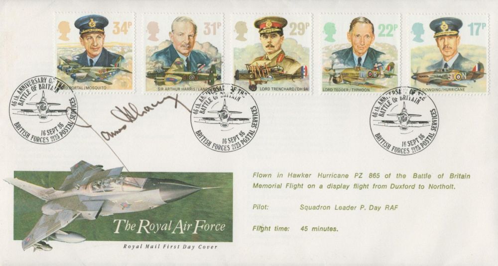 Lot 607: WW2 RAF Sqn Ldr James Lacey Signed the...