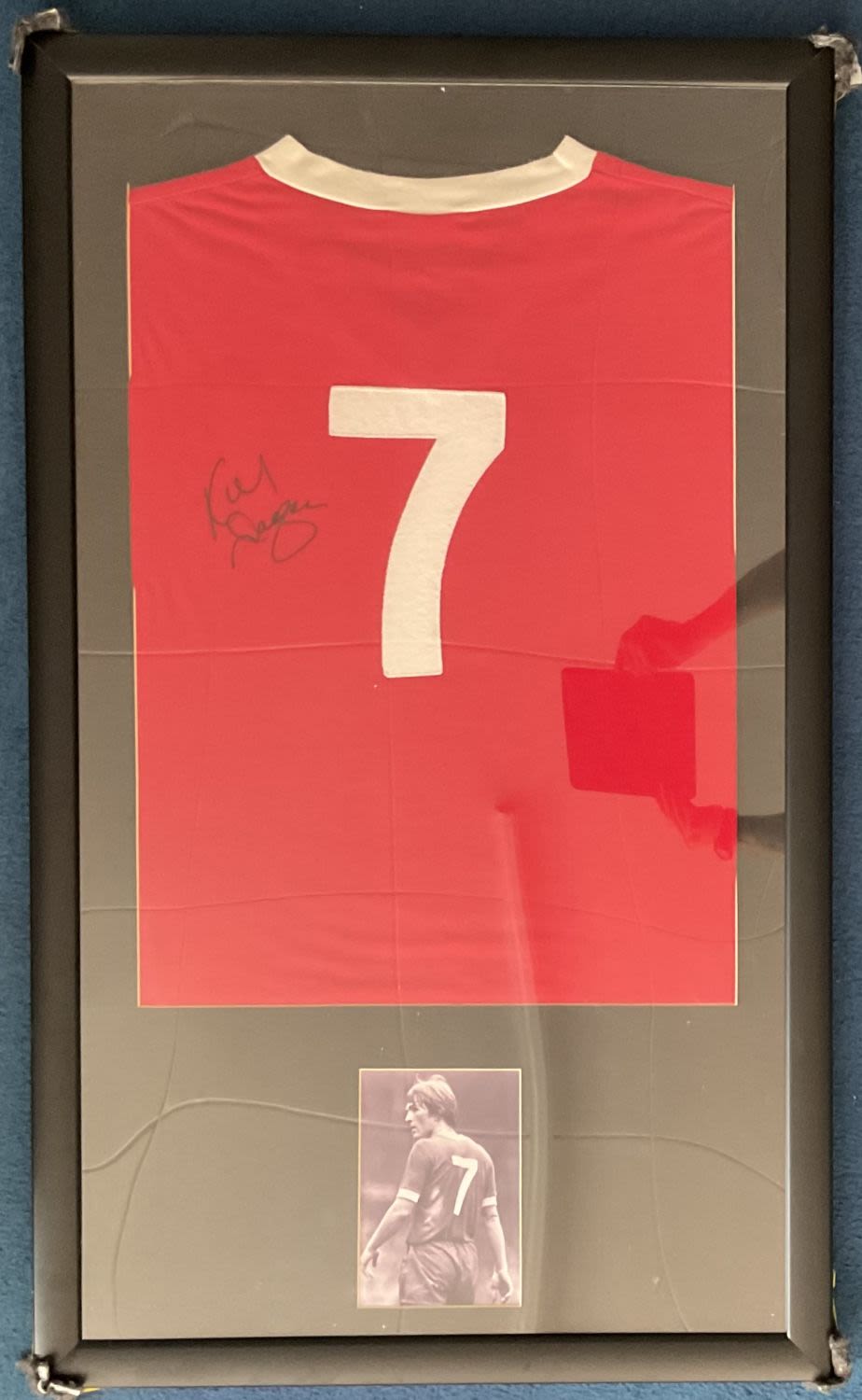 Lot 204: Football Liverpool Legend Kenny Dalglish Signed Vintage No7...