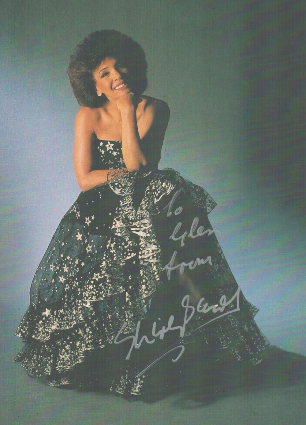 Lot 229: Shirley Bassey Signed 8x6 Inch Colour Printed Photo...