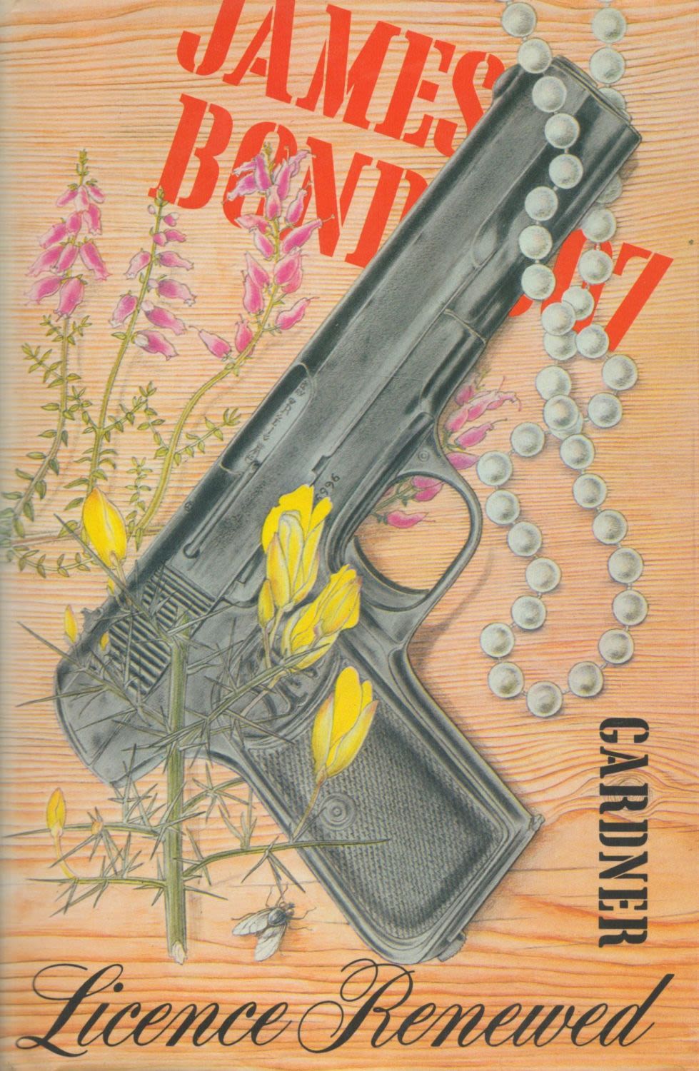 Lot 204: James Bond Licence Renewed by John Gardner 1981...