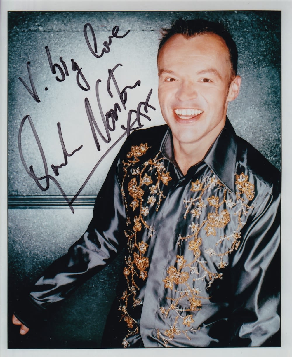 Lot 12: Graham Norton, TV Chat Show Host, 8x6 inch...