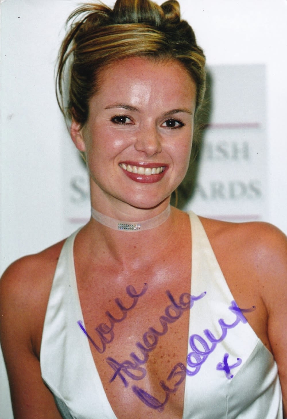 Lot 51: Amanda Holden, TV Presenter, 7x5 inch Signed Photo....