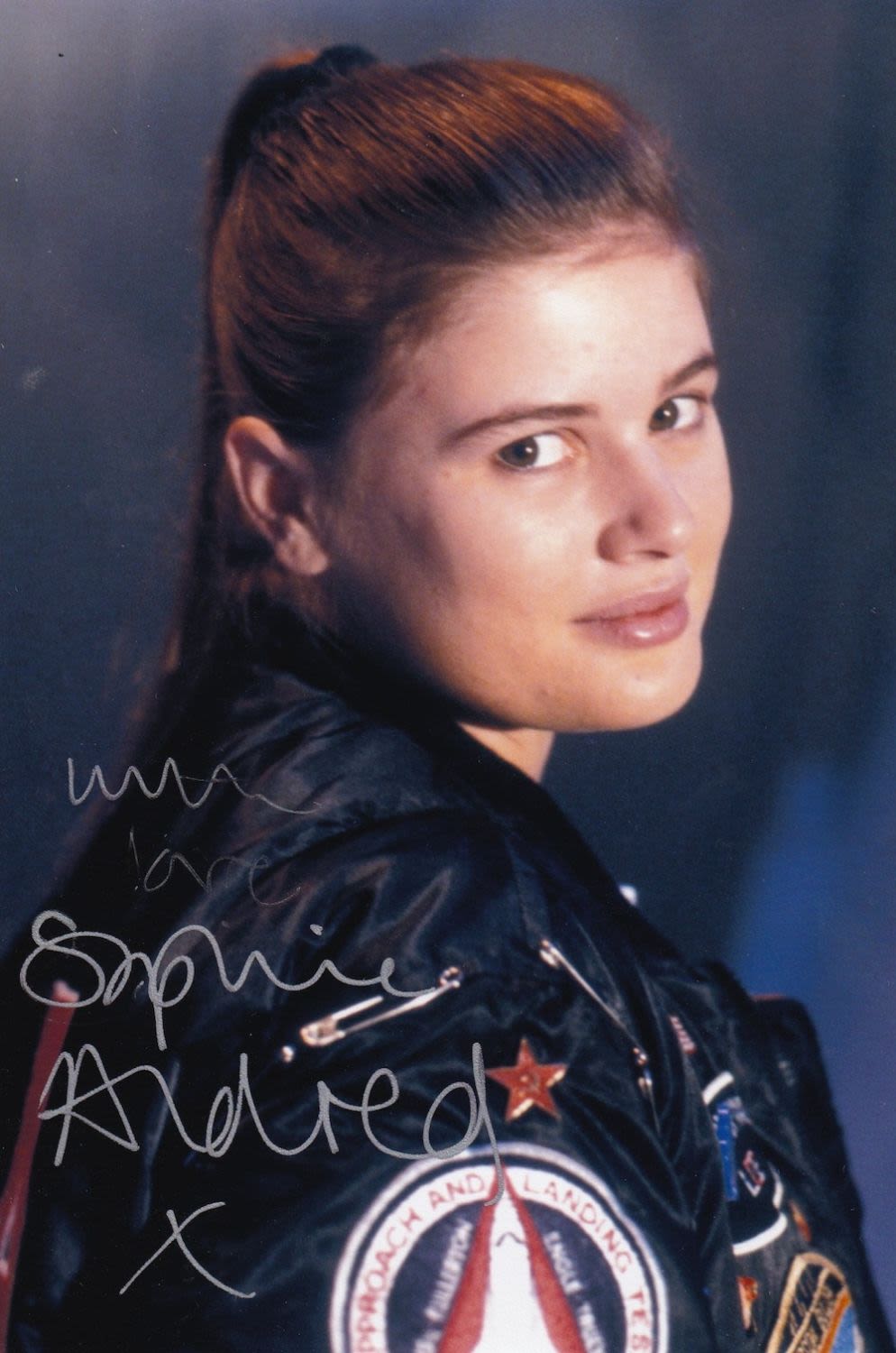 Lot 56: Sophie Aldred, TV Presenter, 6x4 inch Signed Photo....