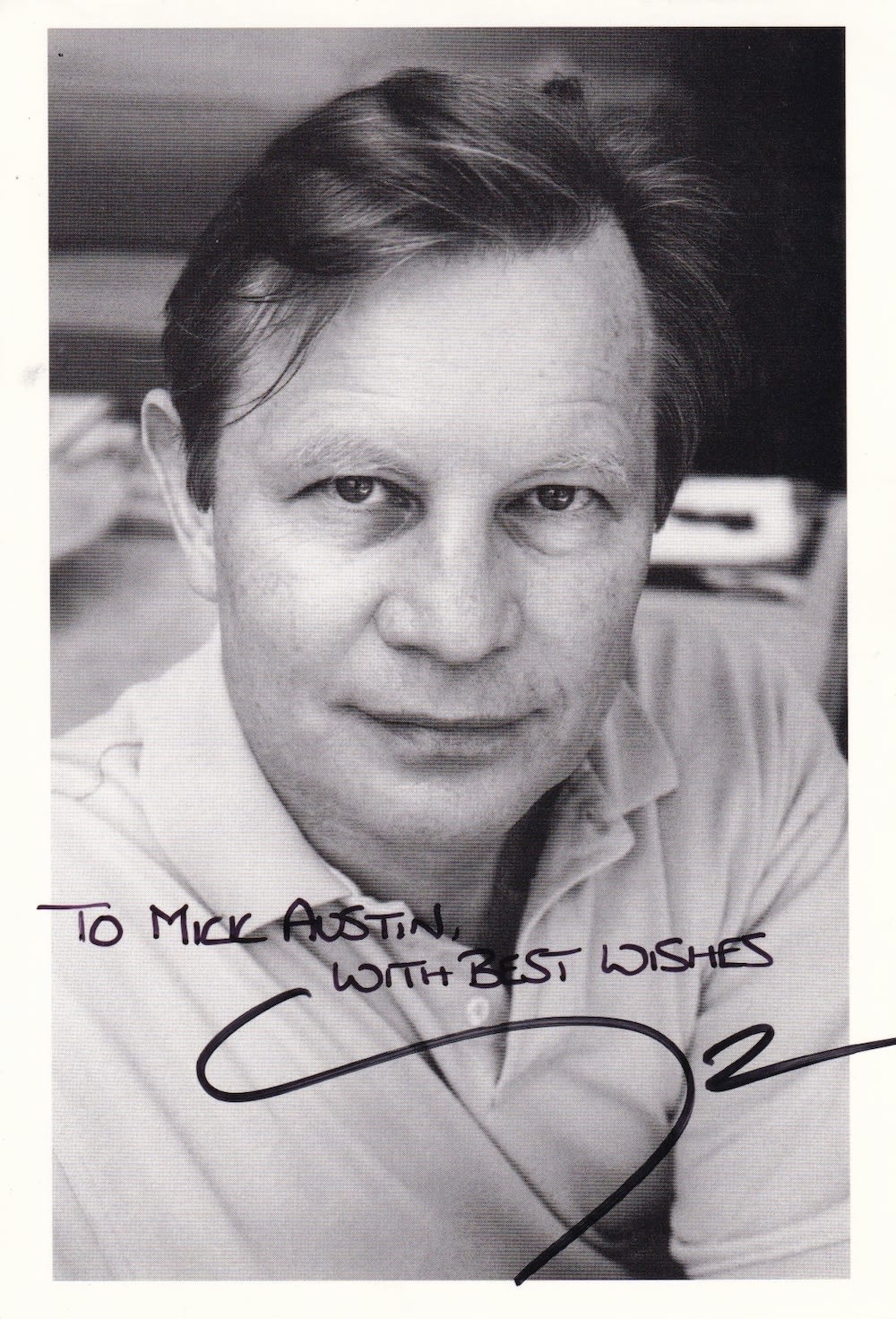Lot 64: Michael York, Great British Actor, 6x4 inch Signed...