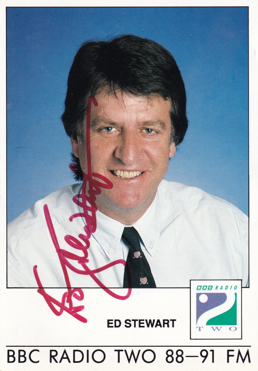 Lot 65: Ed Stewart, Radio & TV Presenter, 6x4 inch...