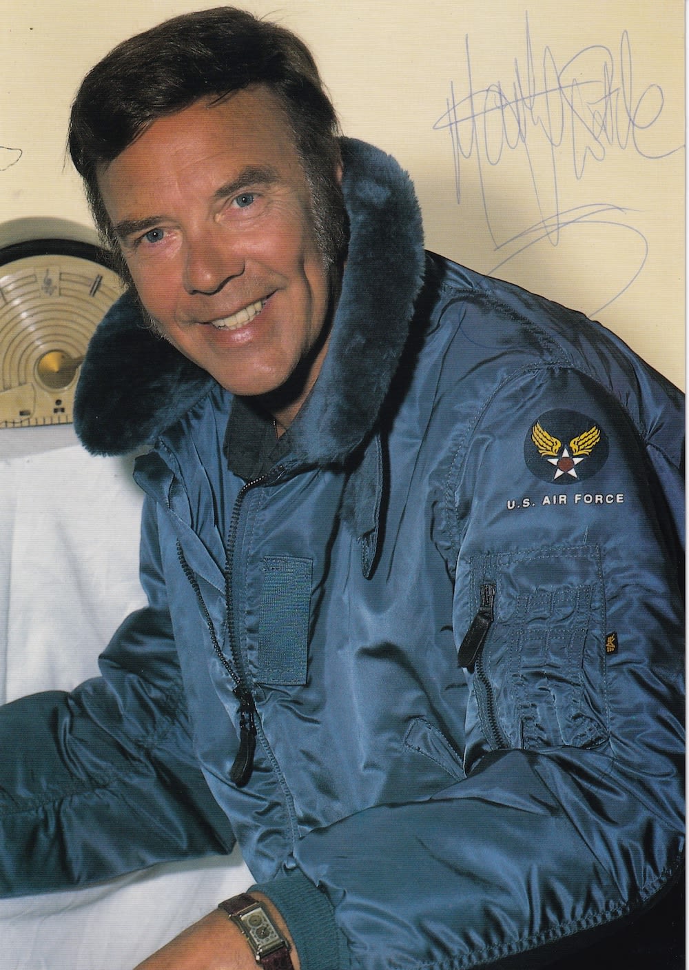 Lot 90: Marty Wilde, British Male Vocalist, 8x6 inch Signed...