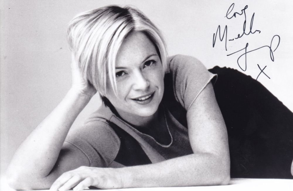 Lot 93: Mariella Frostrup, TV Presenter, 8x6 inch Signed Photo....