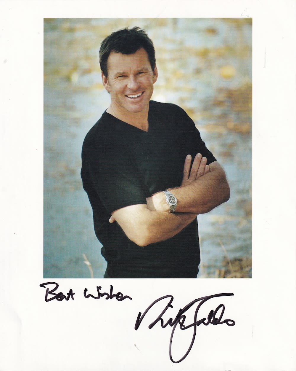 Lot 107: Nick Faldo, Great British Golfer, 10x8 inch Signed...