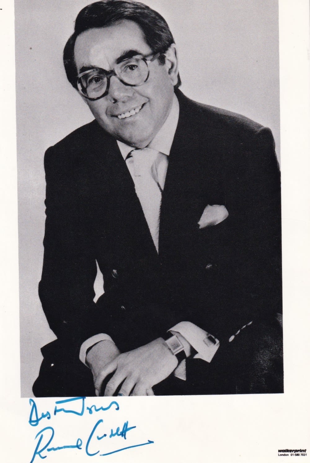 Lot 114: Ronnie Corbett, Late Great Comedy Entertainer, 6x4 inch...