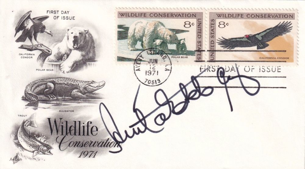 Lot 170: Anita Ekberg, Late Great Swedish Actress, Signed FDC....