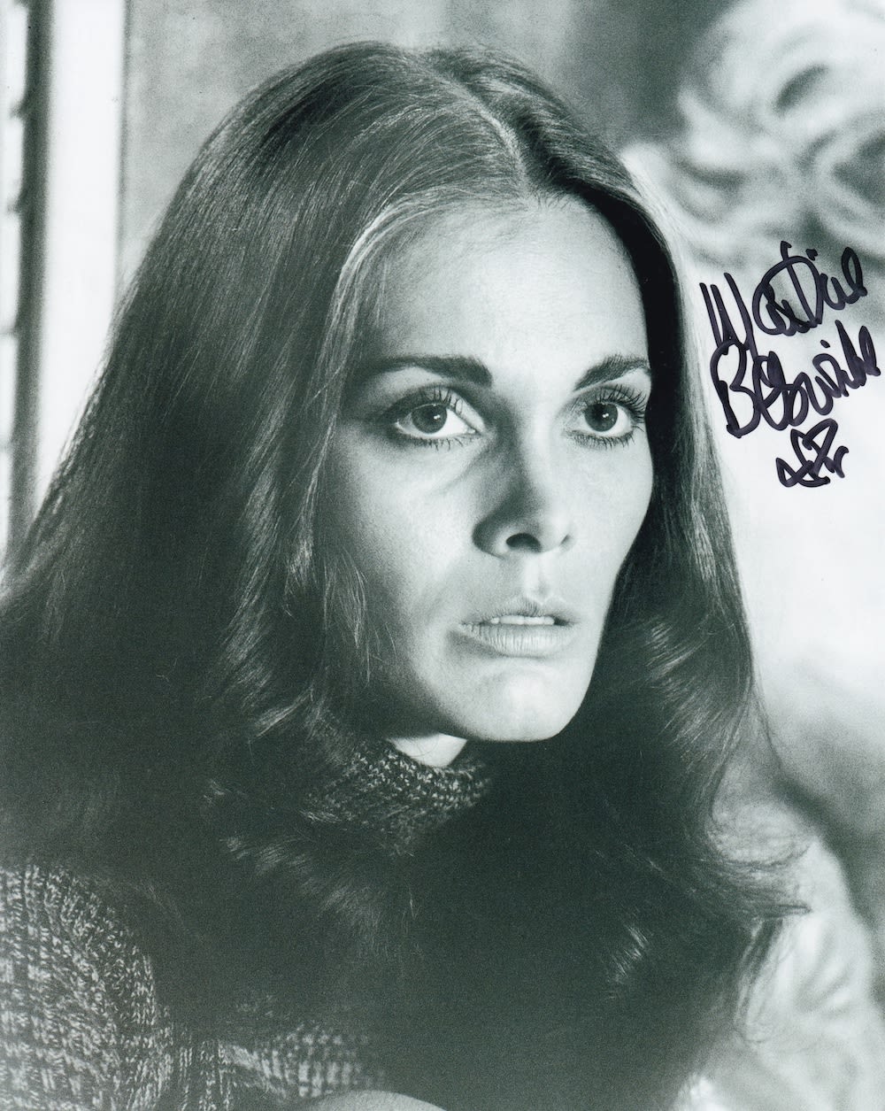 Lot 179: Martine Beswick, James Bond Film Actress, 10x8 inch...