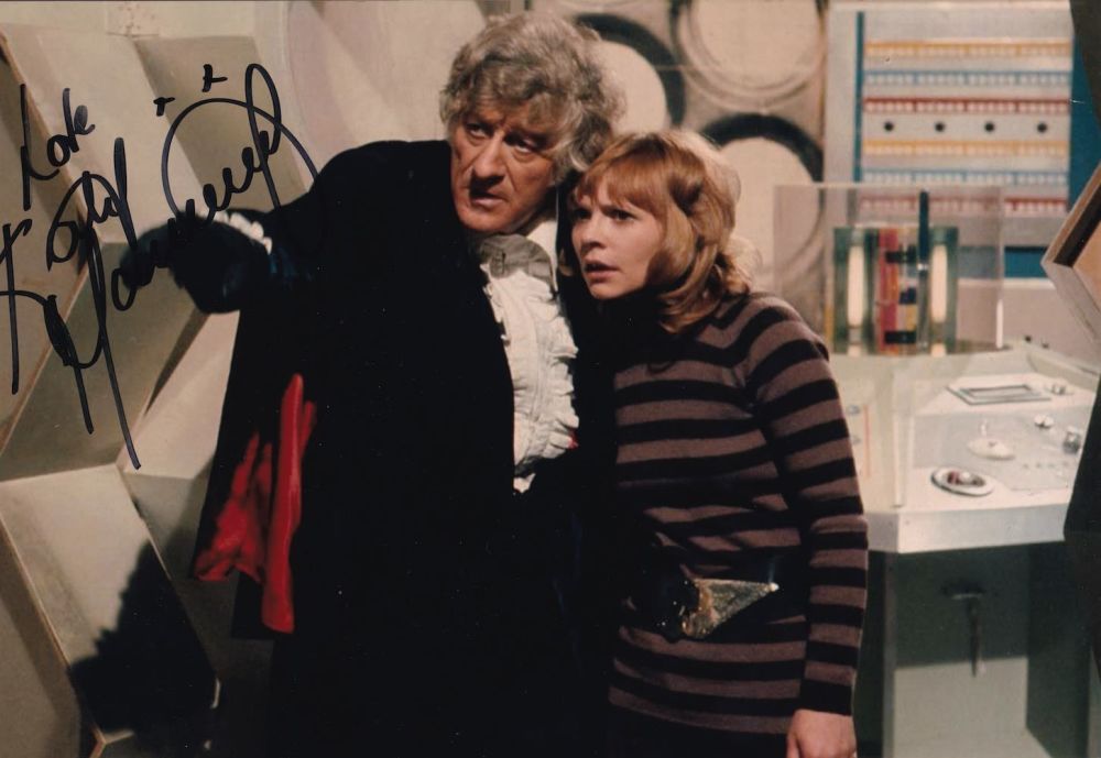 Lot 181: Katy Manning, Dr Who Actress, 10x8 inch Signed...