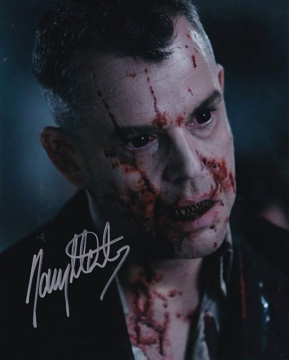 Lot 229: Danny Huston, Italian Born Actor, 10x8 inch Signed...