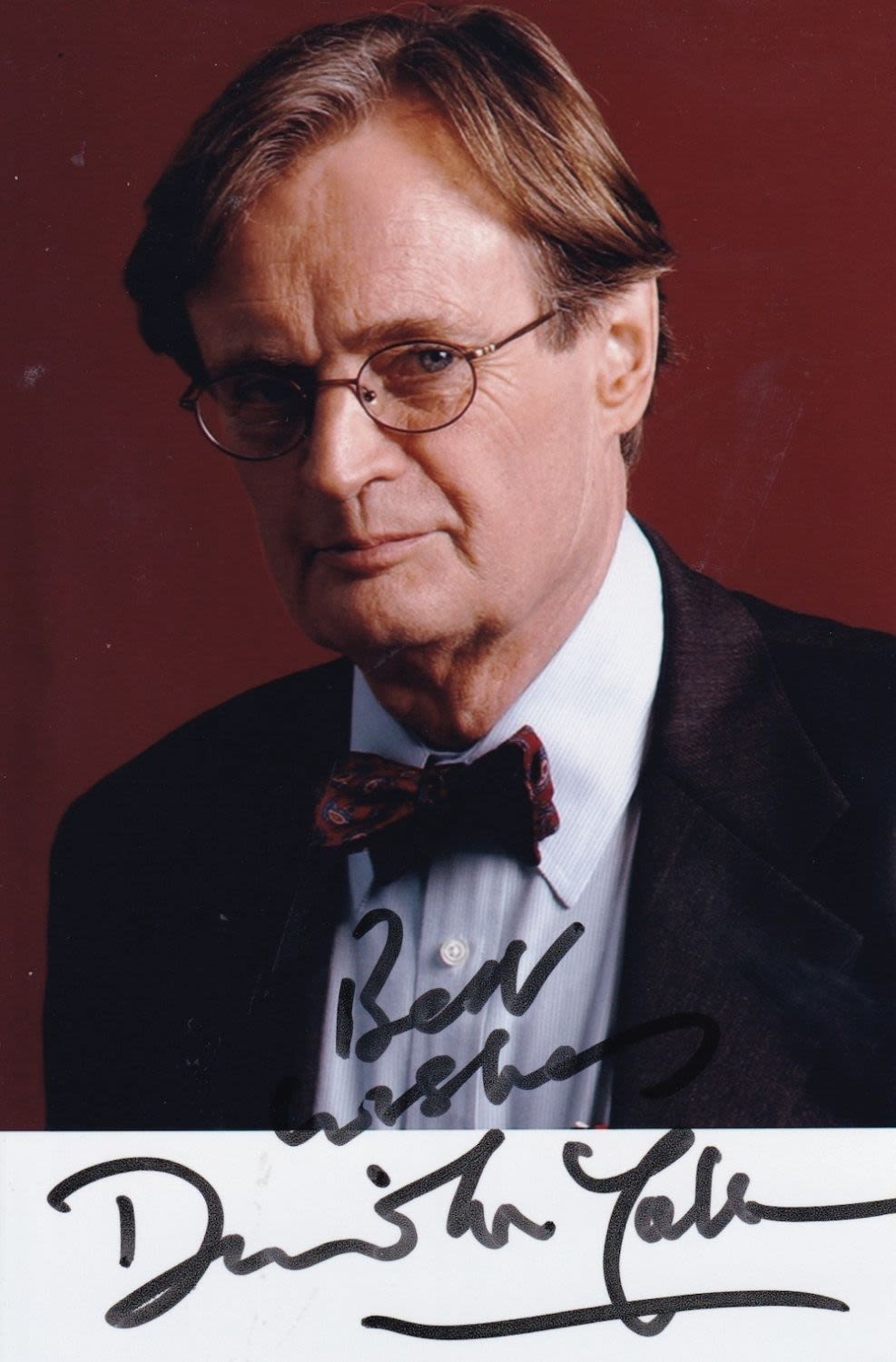 Lot 236: David McCallum, Man From U.N.C.L.E. Actor, 6x4 inch...