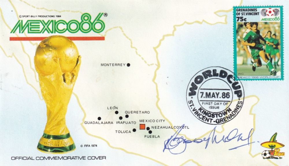 Lot 240: Bobby Moore, 1966 World Cup Winning Captain, Signed...