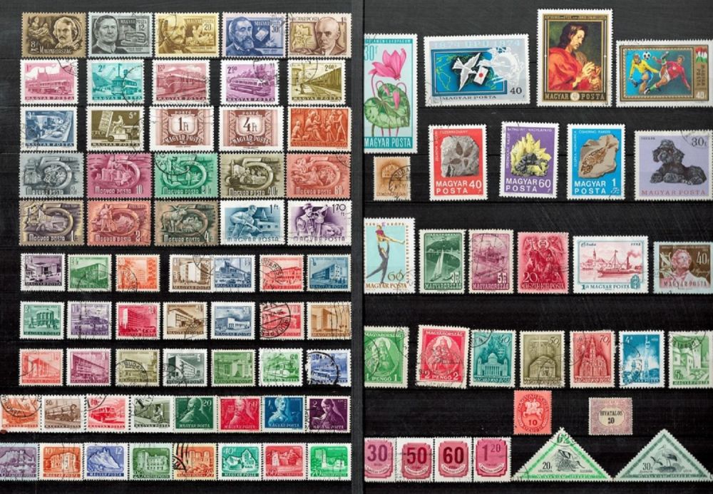 Lot 381: 6 Stock Pages of Hungary. Good condition. We...