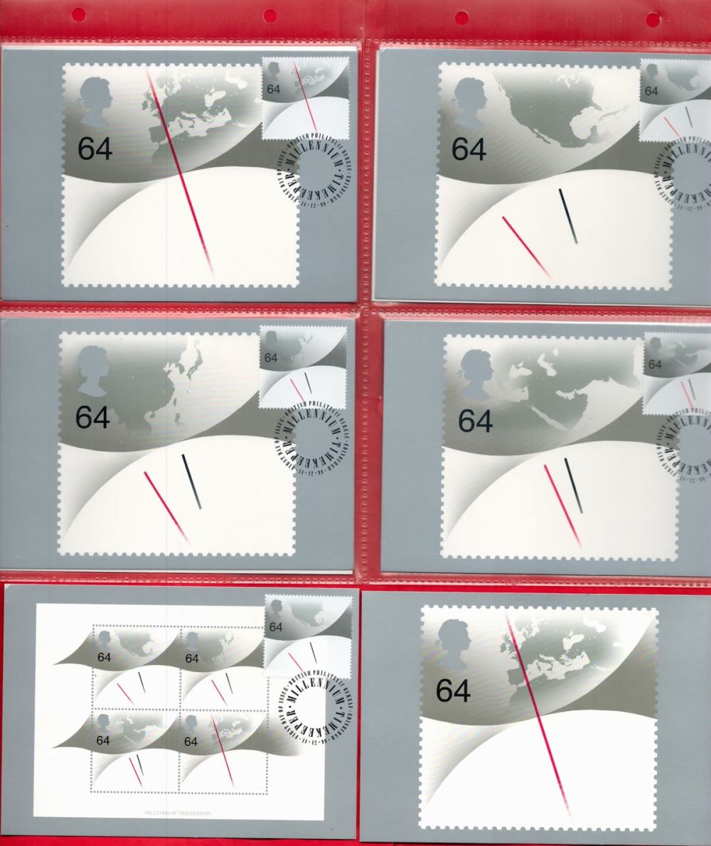 Lot 458: Millennium Timekeeper PHQ card collection, mint condition. Features...
