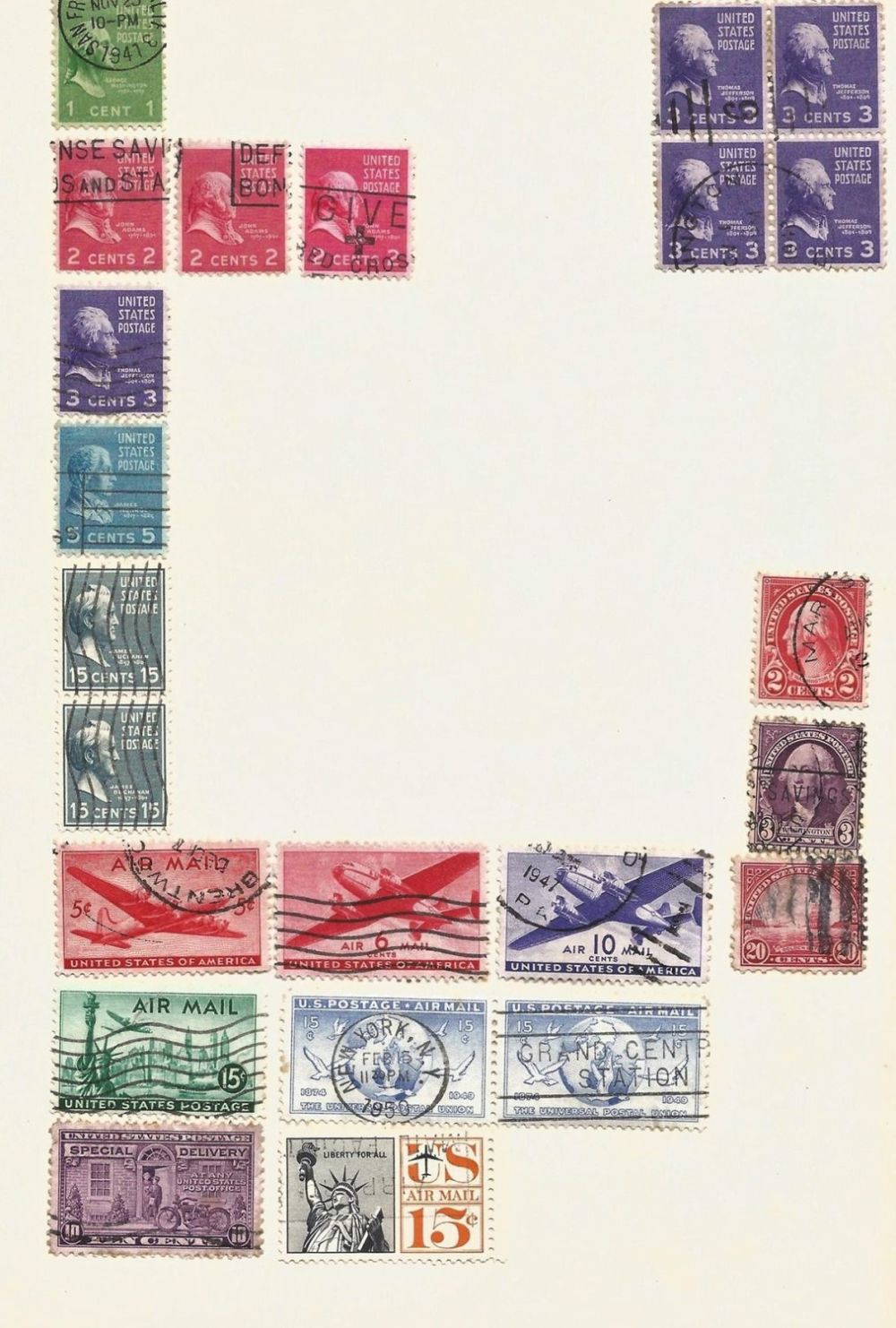 Lot 469: Greece, Italy, Monaco, USA and Mexico stamps on...