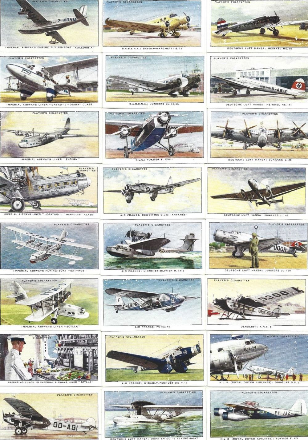 Lot 480: Assorted cigarette card collection. Contains 49 Aviary and...