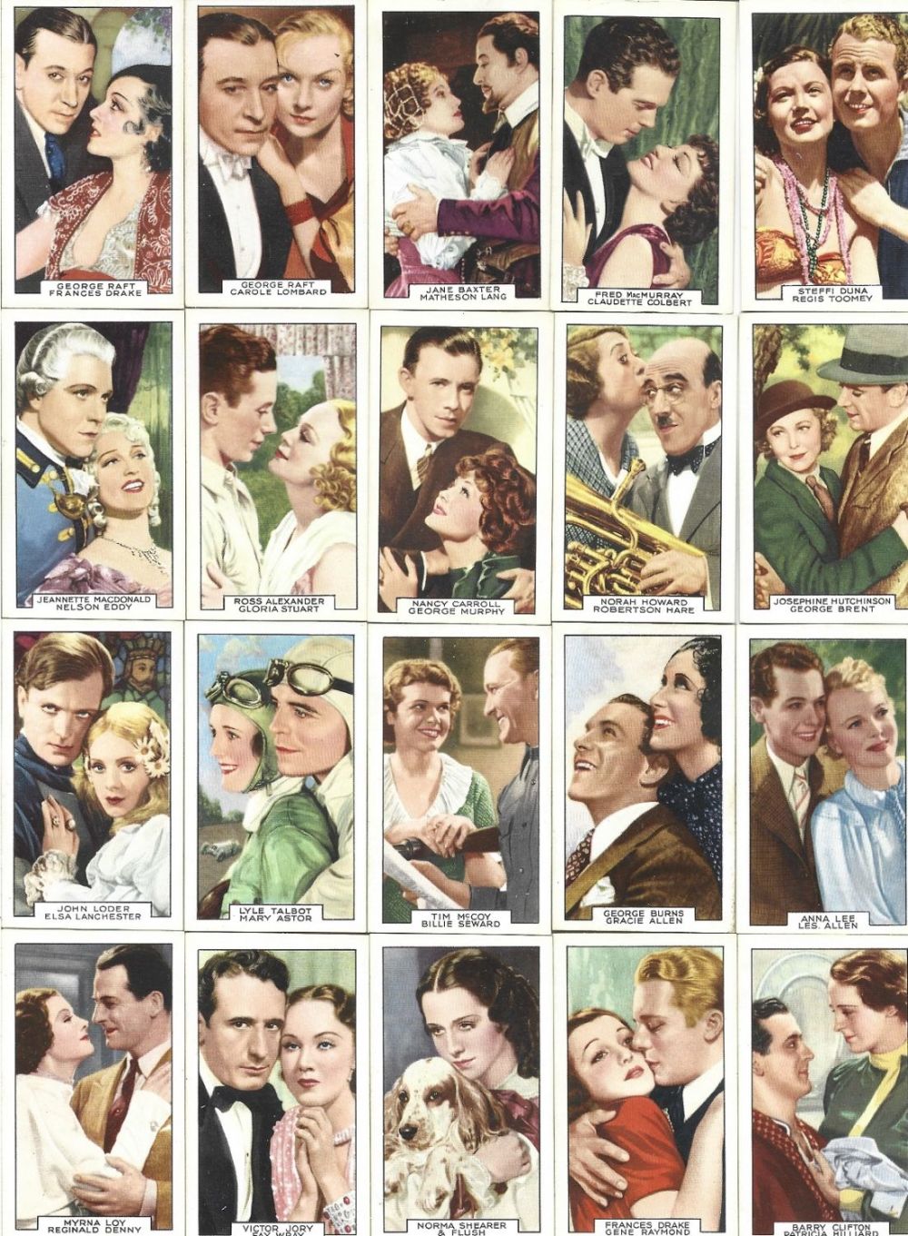 Lot 481: Cigarette card collection. Includes (1935 Gallaher) 35 Film...