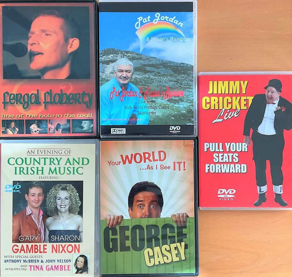 Lot 482: Signed DVD entertainment and music collection features 5...